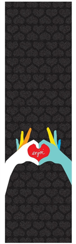 Enjoi Heart Hands Grip Tape 9"