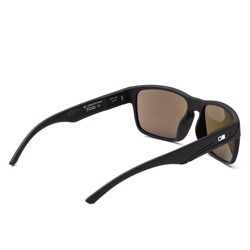OTIS Rambler Sport Matte Polarized Sunglasses, Matte Black/ L.I.T Polar Mirror Blue