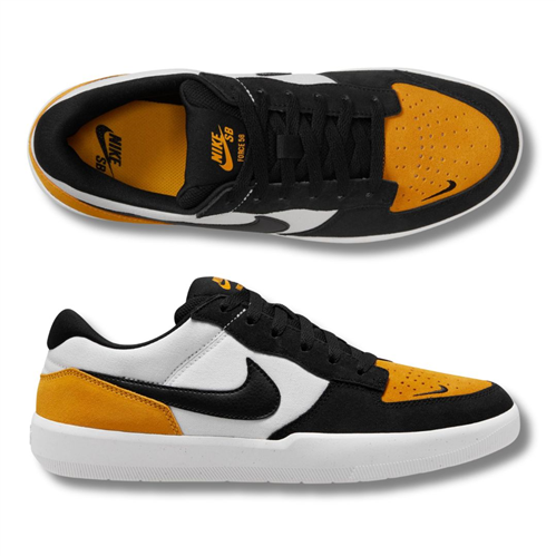 Nike SB Force 58 Shoe, Uni Gold/ Black