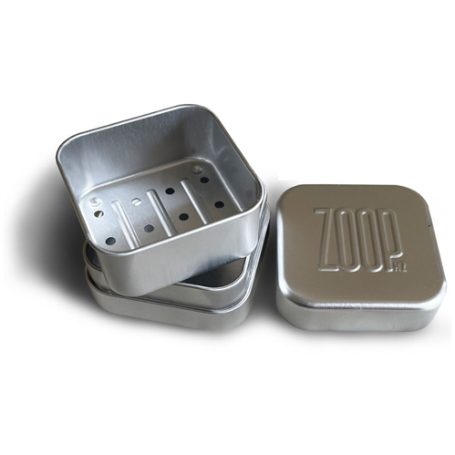 Zoop 3 Piece Adventure Soap Tin, Recycled Aluminium