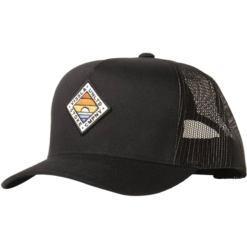 Vissla Solid Sets Eco Trucker Hat, Black