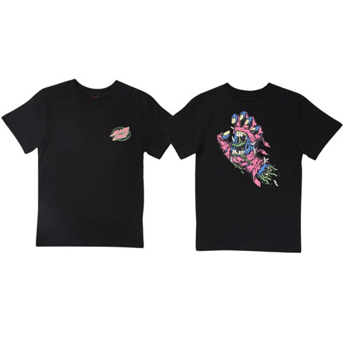 Santa Cruz YOUTH MUMMY HAND TEE, BLACK