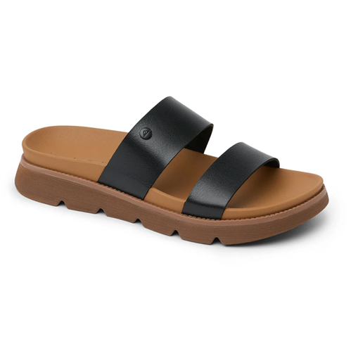 Reef VISTA LUXE THEA SLIDE, BLK/TAN