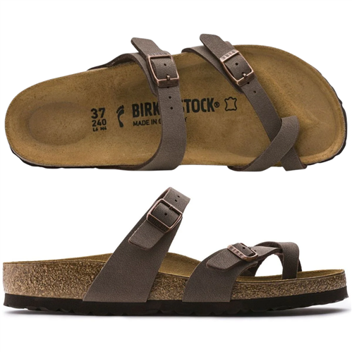 Birkenstock MAYARI BIRKIBUC (REGULAR) SANDAL, MOCHA