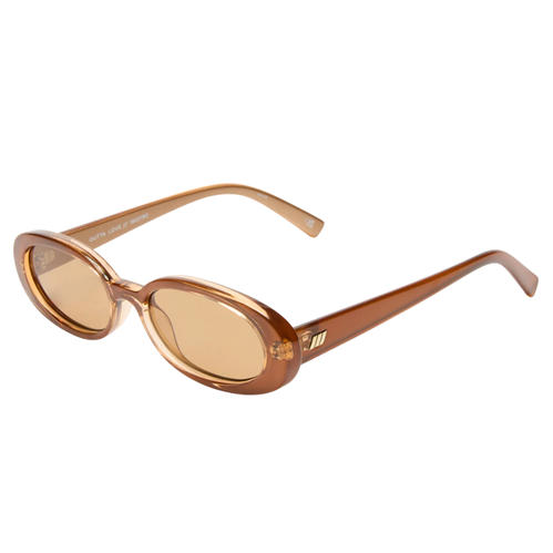 Le Specs OUTTA LOVE SUNGLASSES, CARAMEL/TAN TINT