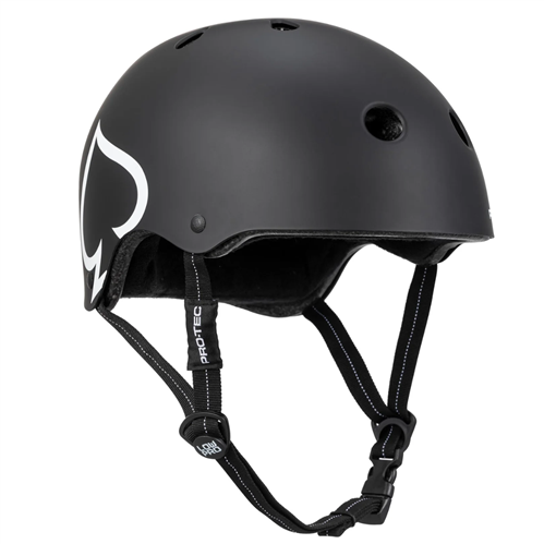 Pro-Tec Low Pro Certified Helmet, Matte Black