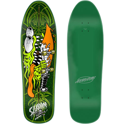 Santa Cruz Meek Pinstripe Slasher Green Pro 9.23In X 31.67In