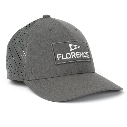 FLORENCE MARINE X Airtex Trucker Hat, Heather Grey