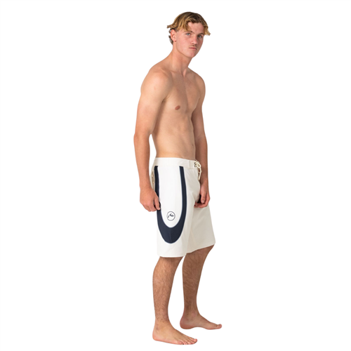 Rusty CHARGER FIXED WAIST 21" BOARDSHORT, CREAM