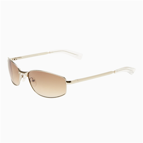 Le Specs STAR BEAM SUNGLASSES, SILVER/BRN GRAD