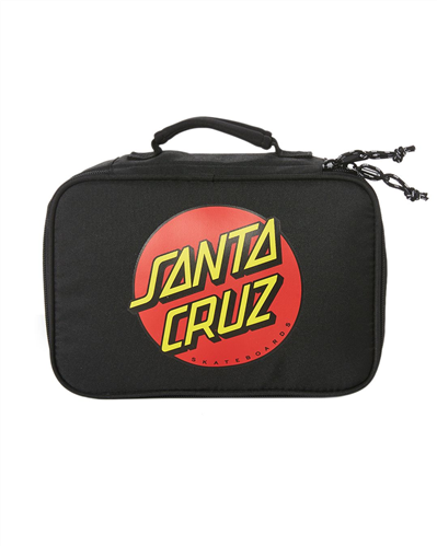 Santa Cruz CLASSIC DOT LUNCH BOX, BLACK