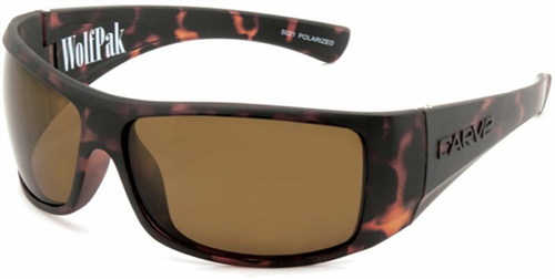 Carve Wolfpak Floater Polarized Sunglasses, Tort/ Brown