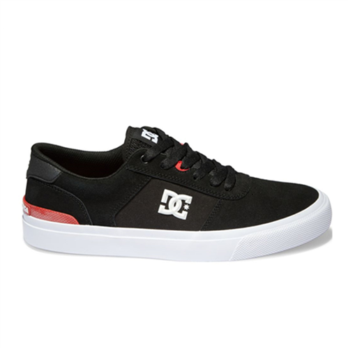 DC TEKNIC S Skate Shoe, BLACK/WHITE