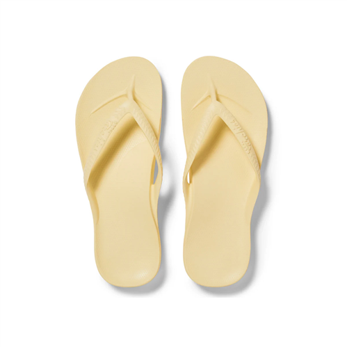 Archies Arch Support Jandals, Lemon