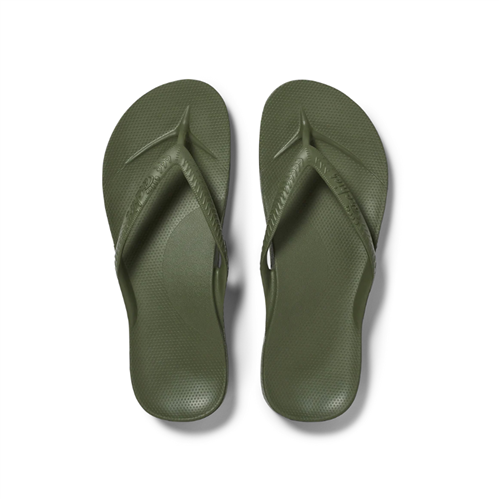 Archies Arch Support Jandals, Olive