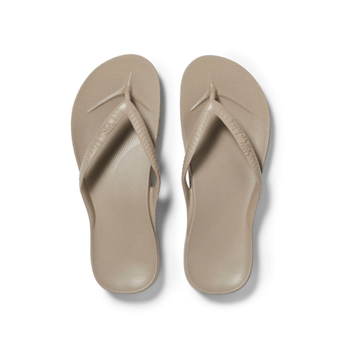 Archies Arch Support Jandals, Taupe