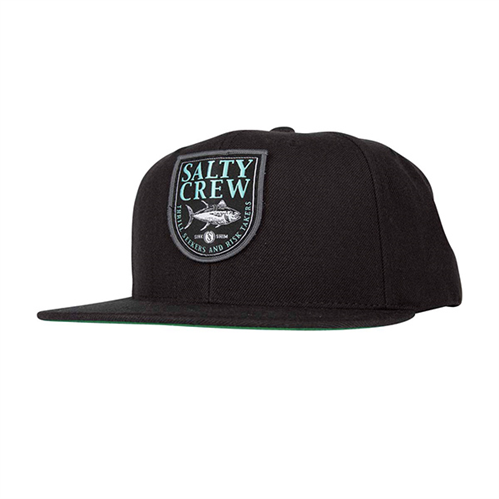 Salty Crew CURRENT 6 PANEL CAP, Black