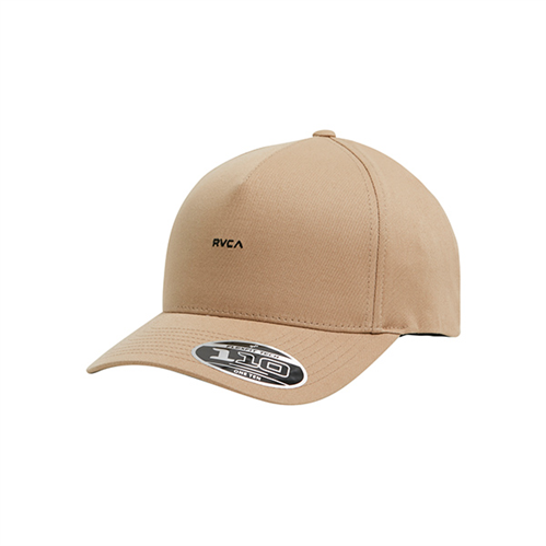 RVCA SMALLS PINCHED SNAPBACK, KHAKI