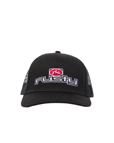Rusty BOONTA TRUCKER CAP, BLK