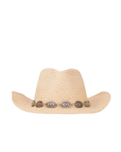 Rusty HOWDY COWBOY STRAW HAT, CA1