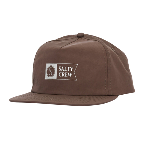 Salty Crew APEX 5 PANEL CAP, FRIAR BROWN