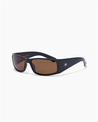 RITUAL VISION DOOMSDAY MACHINE SUNGLASSES, POLISHED BLACK / BRONZE POL