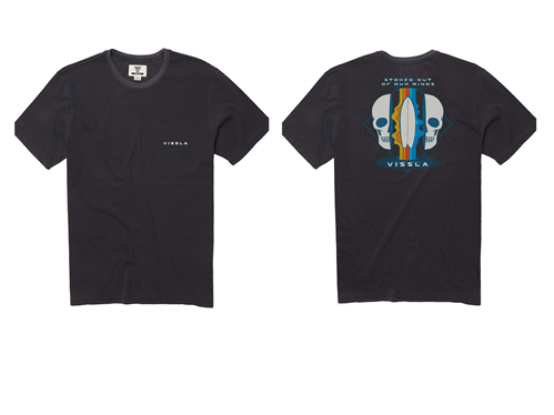 Vissla Mind Splitter SS Tee, Black