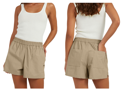 Roxy LEKEITIO BAY SHORT, WARM TAUPE