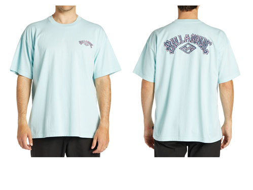 Billabong ARCH WAVE SS WW TEE, COASTAL BLUE