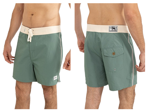 Rhythm HERITAGE BOARDSHORT, DESERT GRASS