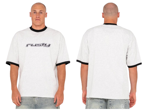 Rusty DEAD RINGER SHORT SLEEVE TEE, ECM