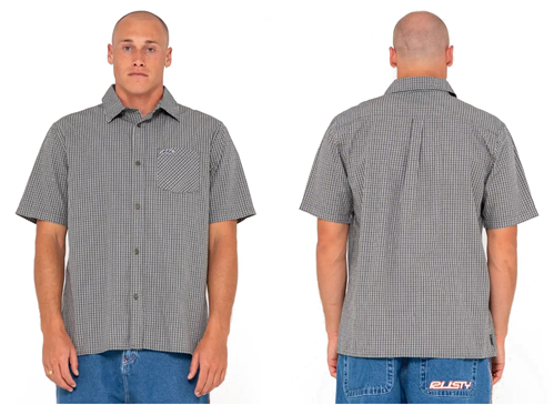 Rusty DATSUN CUTS SHORT SLEEVE SHIRT, SAV