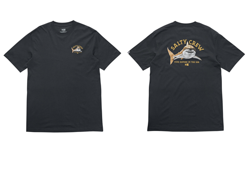 Salty Crew LURKING CLASSIC SS TEE, COAL