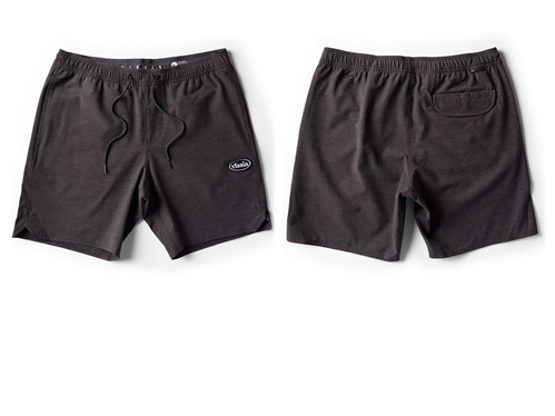 Vissla Solid Sets 17.5 Ecolastic Short, Black
