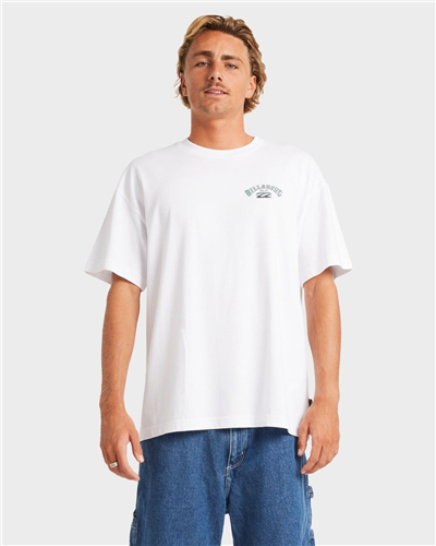 Billabong HERITAGE ARCH OG SS TEE, WHITE