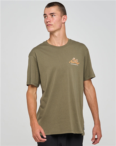 The Mad Hueys ROD RAG SS TEE, OLIVE
