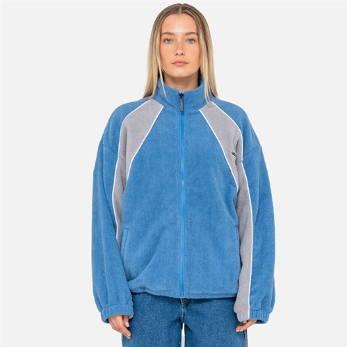 Rusty TWO TIDES ZIP THROUGH SHERPA FLEECE