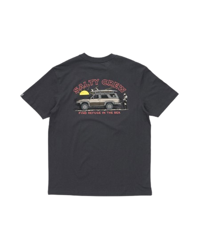 Salty Crew Get Ready Premium Ss Tee, Coal