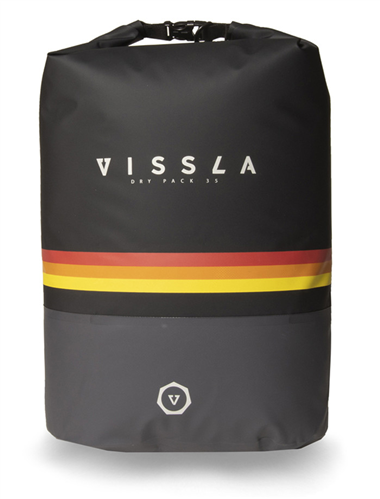 Vissla 7 Seas 35L Dry Backpack, Black 3