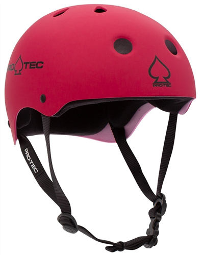 Pro-Tec Classic Fit Certified Junior Helmet, Matte Pink