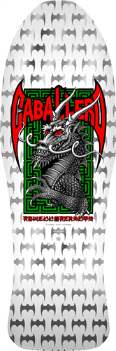 Powell Peralta BONES BRIGADE STEVE CABALLERO DECK, SERIES 17, Size 9.95, BLACK