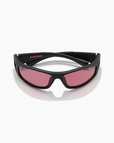 Ritual Vision DRAGSTER SUNGLASSES, MATT BLK / RUST POLARISED