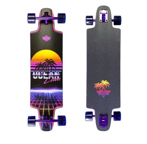 Dusters OCEAN LOVERS LONGBOARD, PURPLE