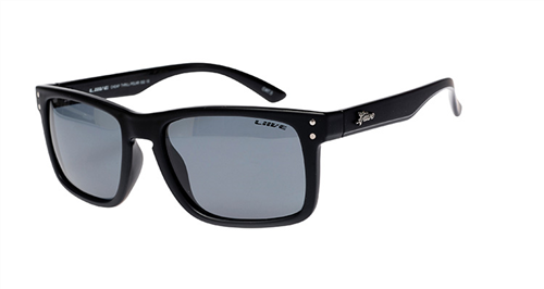 Liive Cheap Thrill - Polarized Sunglasses, Twin Blacks