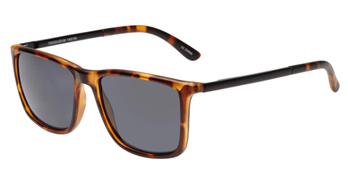 Le Specs TWEEDLEDUM SUNGLASSES, MATTE TORT / MATTE BLACK