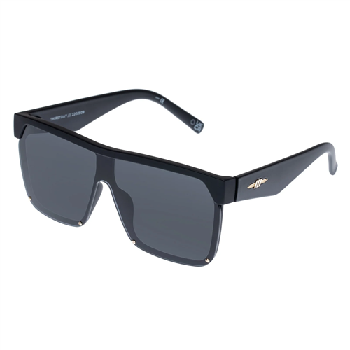 Le Specs THIRSTDAY SUNGLASSES, MATTE BLACK