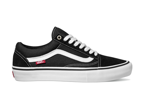 Vans Old Skool Pro Shoes Black White