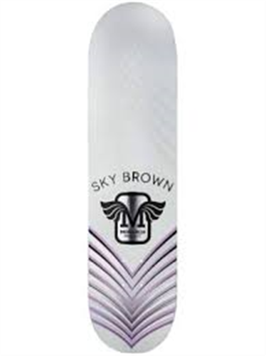 Monarch Project s Brown LTD Edition, Purple/White, Size 7.75 + Grip