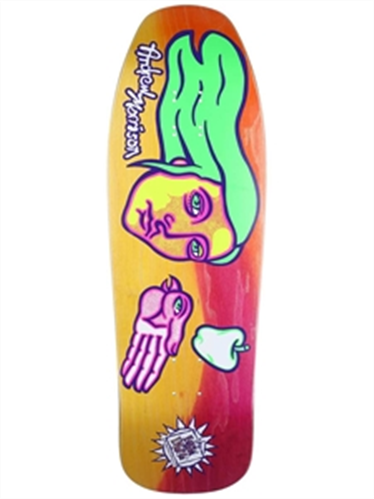 New Deal DECK MORRISON BIRD IN HAND NEON HEAT TRANSFER 9.875