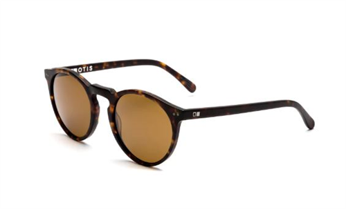 OTIS Omar Eco Sunglasses, Matte Dark Tort/ Brown